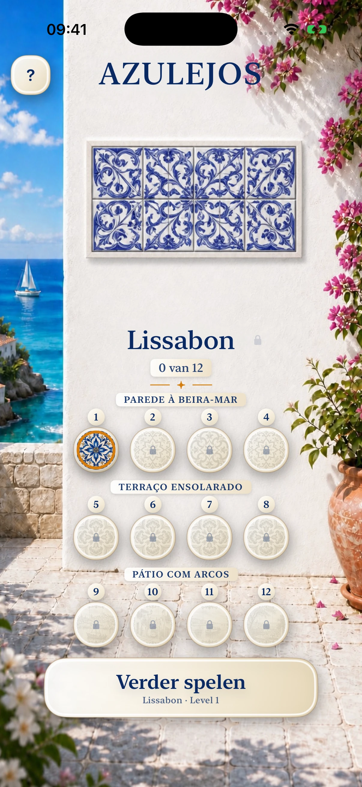 Hoofdstukbeelden uit Lissabon en Fès: Lissabon